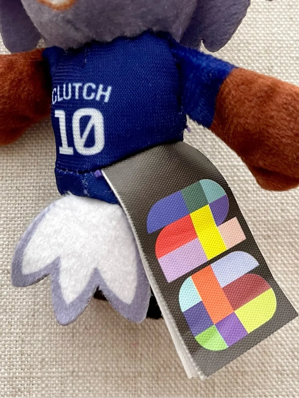 FIFA World Cup 2026 Clutch The Bald Eagle USA Mascot Plush Keychain